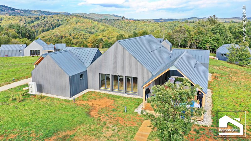 Energieeffizientes Fertighaus Bungalow Žumberak