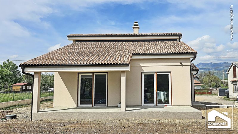 Komfortables Fertighaus Bungalow Dražice