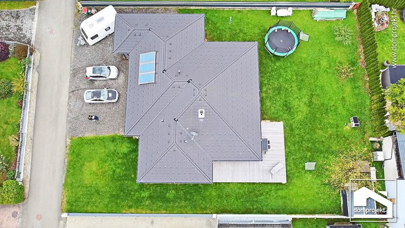 Komfortables Fertighaus Bungalow Gassing