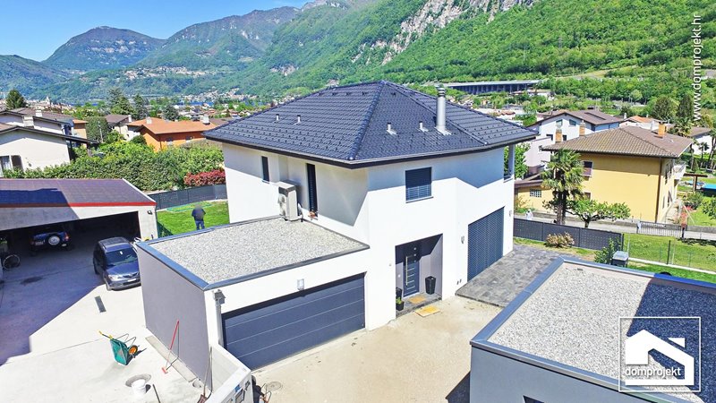 Familienfreundliches Fertighaus mit Obergeschoss Riva San Vitale