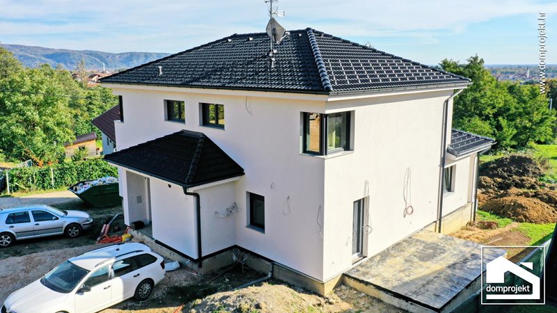 Fertighaus mit Obergeschoss Brdovec schlüsselfertig