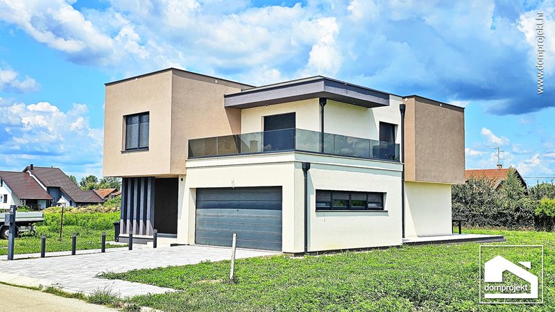 Komfortables Fertighaus mit Obergeschoss Sisak