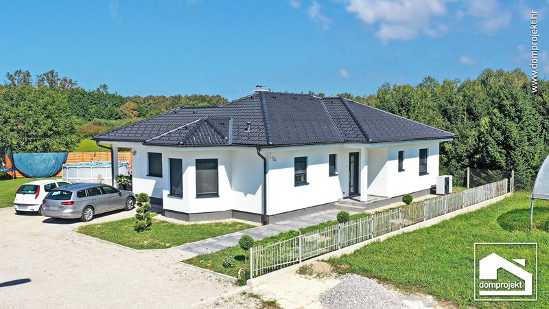 Energieeffizientes Fertighaus Bungalow Brezje