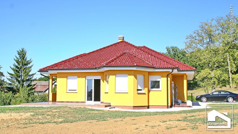 Modernes Fertighaus Križevci