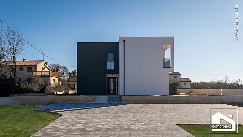 Energieeffizientes Fertighaus mit Obergeschoss Labin